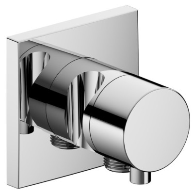 Keuco IXMO trijų krypčių diverteris su dušo žarnos išvestimi, laikikliu, kvadratine apdaila, pasirinkite spalvą