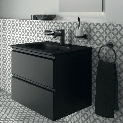 IŠPARDAVIMAS. Ideal Standard Tesi pakabinama vonios spintelė su praustuvu 60 cm, 2 stalčiai, soft close uždarymas