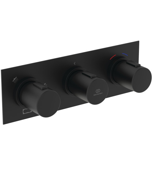 Ideal Standard Ceratherm C100 potinkinis, termostatinis 3 krypčių vonios ir dušo maišytuvas, pasirinkite spalvą