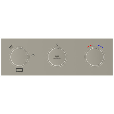 Ideal Standard Ceratherm C100 potinkinis, termostatinis 3 krypčių vonios ir dušo maišytuvas, pasirinkite spalvą