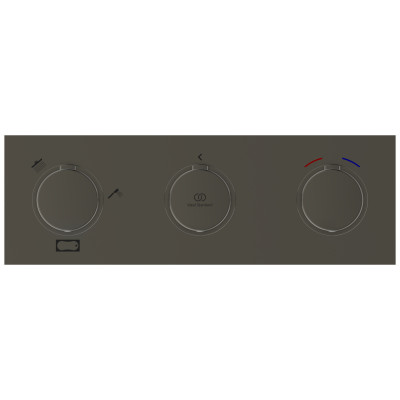 Ideal Standard Ceratherm C100 potinkinis, termostatinis 3 krypčių vonios ir dušo maišytuvas, pasirinkite spalvą