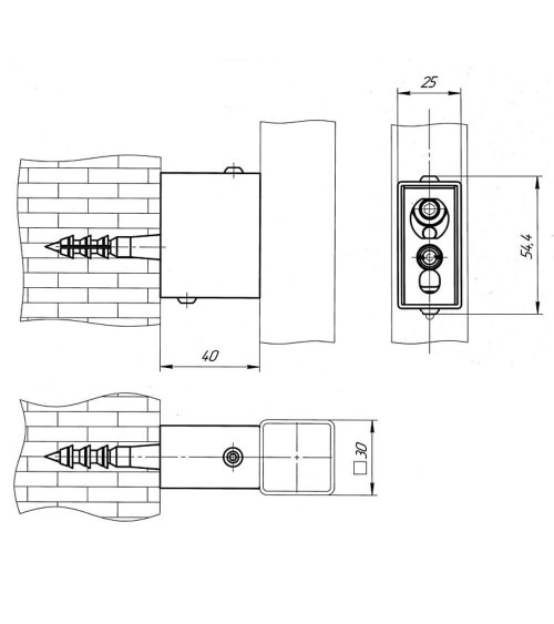Laris džiovintuvų maskuojančioji kojelė paslėptam tvirtinimui, pasirinkite spalvą
