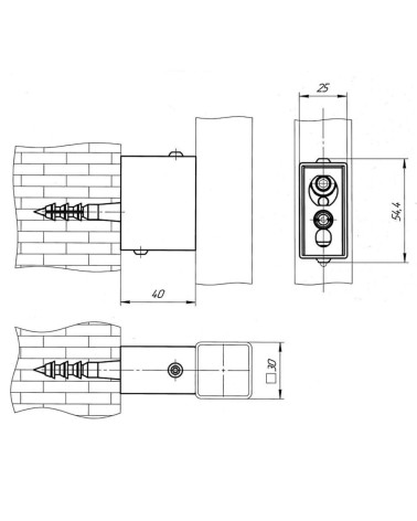 Laris džiovintuvų maskuojančioji kojelė paslėptam tvirtinimui, pasirinkite spalvą