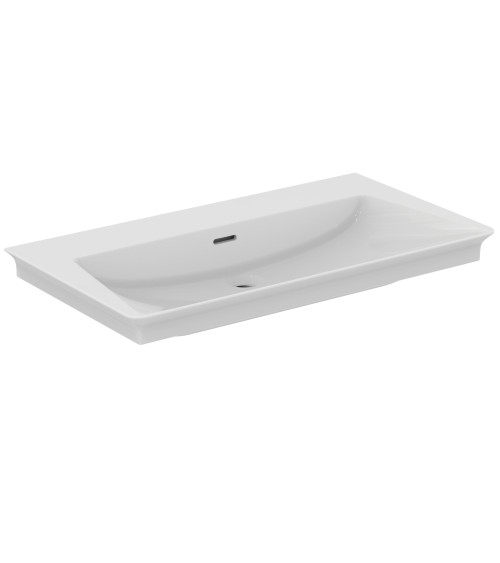 Ideal Standard La Dolce Vita  praustuvas 860x470x145, baltos spalvos, be angos maišytuvui, su perlaja