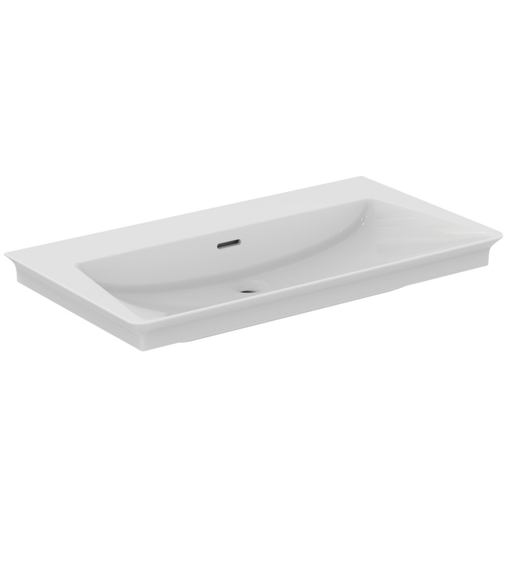 Ideal Standard La Dolce Vita  praustuvas 860x470x145, baltos spalvos, be angos maišytuvui, su perlaja