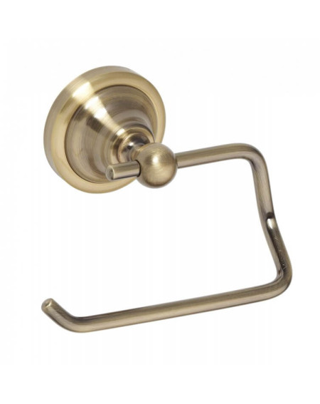 Bemeta Retro Tualetinio popieriaus laikiklis be dangtelio (bronzos spalvos)