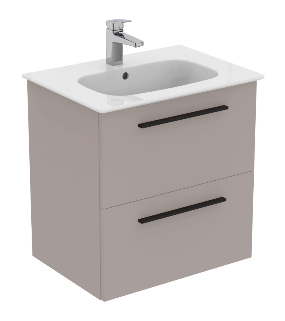 KOMPLEKTAS: Ideal Standard I.Life A vonios spintelė su praustuvu 60cm, Greige matt spalva