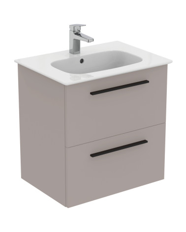 KOMPLEKTAS: Ideal Standard I.Life A vonios spintelė su praustuvu 60cm, Greige matt spalva