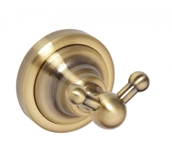 Bemeta Retro Dvigubas kabliukas (bronzos spalvos)