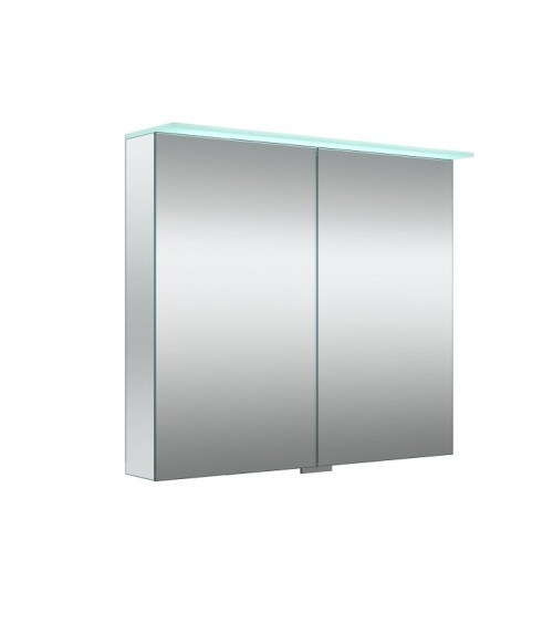 KAMĖ Vetro veidrodinė spintelė su LED apšvietimu 80 x 71 x 13 cm