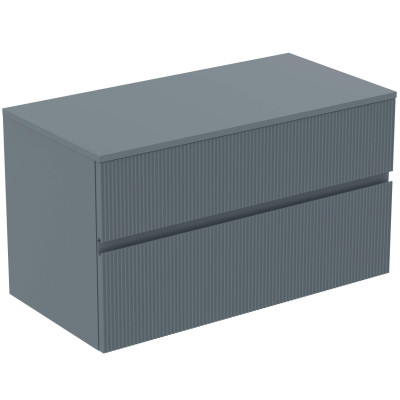 Ideal Standard Finesse pakabinama spintelė praustuvui su stalviršiu ir dviem stalčiais, 100 x 50 cm,  pasirinkite spalvą