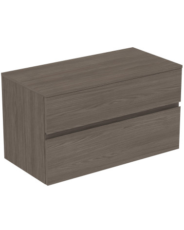 Ideal Standard Finesse pakabinama spintelė praustuvui su stalviršiu ir dviem stalčiais, 100 x 50 cm,  pasirinkite spalvą