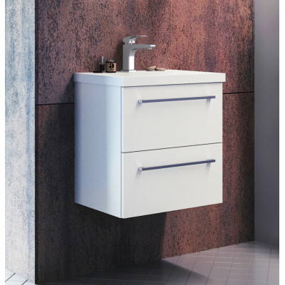 KAMĖ Duet kompaktiška pakabinama vonios spintelė, 49x38x50cm