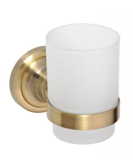 Bemeta Retro  Stiklinaitė su laikikliu (bronzos spalvos)