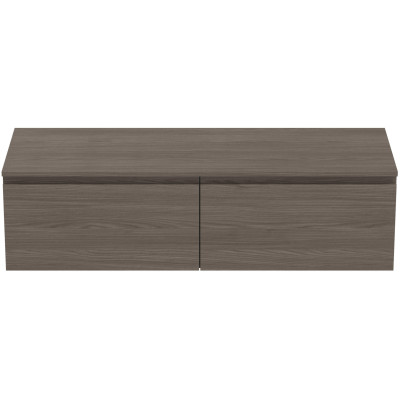 Ideal Standard Finesse pakabinama spintelė praustuvui su stalviršiu ir dviem stalčiais, 140 x 50 cm, pasirinkite spalvą