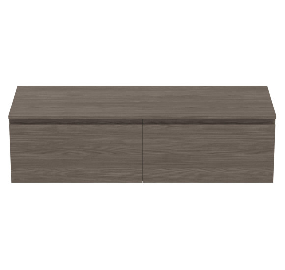 Ideal Standard Finesse pakabinama spintelė praustuvui su stalviršiu ir dviem stalčiais, 140 x 50 cm, pasirinkite spalvą