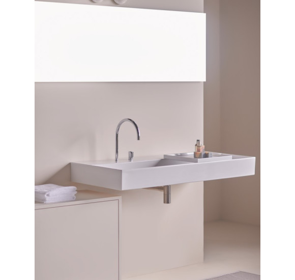 Ideal Standard Solos Vanity Basin pakabinamas praustuvas 1215x515x120 mm, su 2 skylėm maišytuvui, pasirinkite spalvą