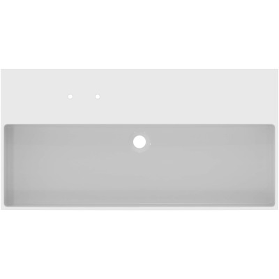 Ideal Standard Solos Vanity Basin pakabinamas praustuvas 1015x515x120 mm, su 2 skylėm maišytuvui, pasirinkite spalvą