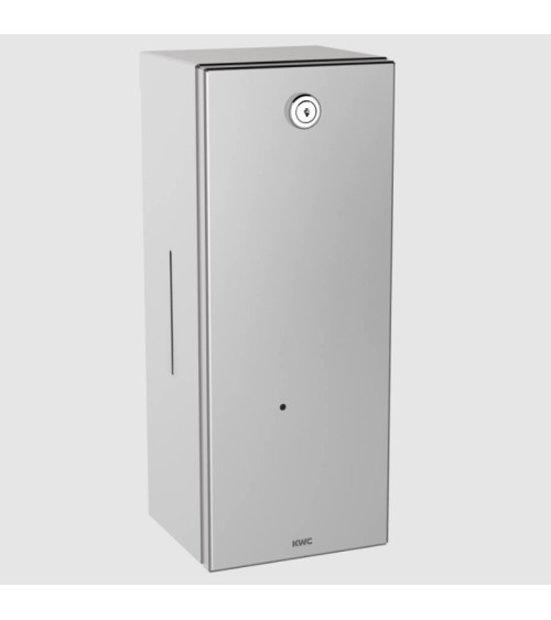 KWC Rodan elektroninis muilo dozatorius iš nerūdijančio plieno, 800ml talpos, matinis