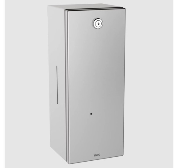 KWC Rodan elektroninis muilo dozatorius iš nerūdijančio plieno, 800ml talpos, matinis