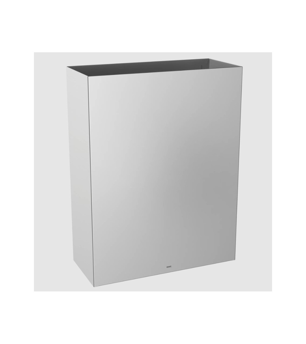 KWC Rodan pakabinama šiukšliadėžė iš nerūdijančio plieno, 23l talpos, 355x460x168mm, matinė