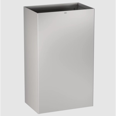 KWC Rodan pakabinama šiukšliadėžė iš nerūdijančio plieno, 18l talpos, 275x460x177, matinė