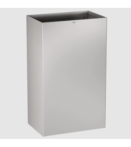 KWC Rodan pakabinama šiukšliadėžė iš nerūdijančio plieno, 18l talpos, 275x460x177, matinė