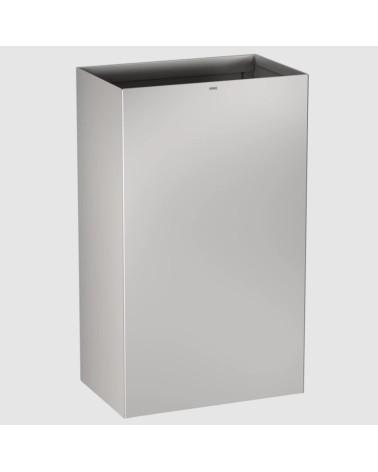 KWC Rodan pakabinama šiukšliadėžė iš nerūdijančio plieno, 18l talpos, 275x460x177, matinė