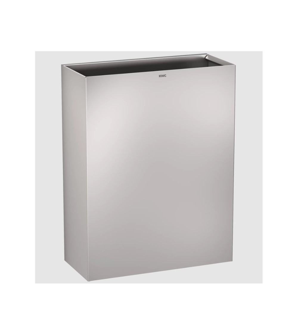 KWC Rodan pakabinama šiukšliadėžė iš nerūdijančio plieno, 60l talpos, 480x620x210mm, matinė