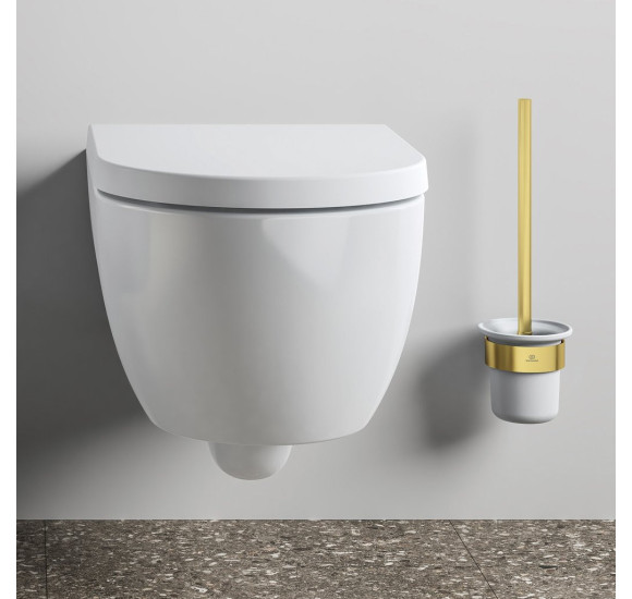 Ideal Standard Conca pakabinamas WC šepetys su laikikliu (pasirenkama spalva)