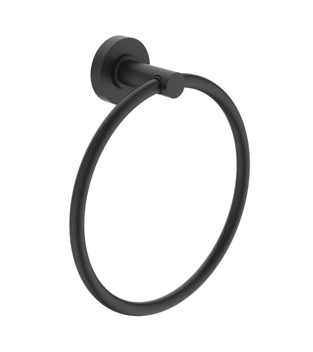 Ideal Standard Iom apvalus laikiklis vonios rankšluosčiui, juodos matinės spalvos