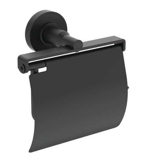 Ideal Standard Iom pakabinamas tualetinio popieriaus laikiklis, juodos matinės spalvos