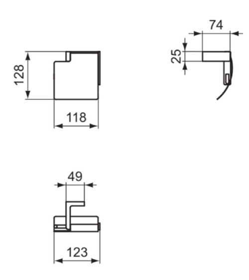 Ideal Standard Conca tualetinio popieriaus laikiklis, tvirtinamas prie sienos
