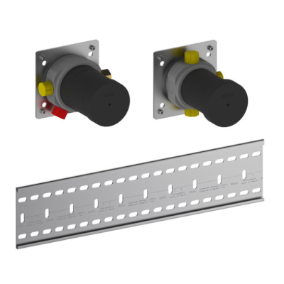 Keuco IXMO potinkinės dalys termostatiniam maišytuvui, 3 krypčių