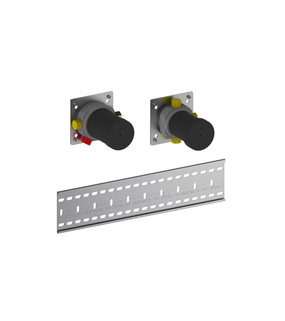 Keuco IXMO potinkinės dalys termostatiniam maišytuvui, 3 krypčių