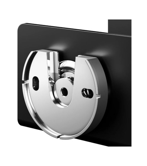 KEUCO 24953 nestandartinė lentynėlė dušui, juodos matinės spalvos (pasirenkamas dydis)