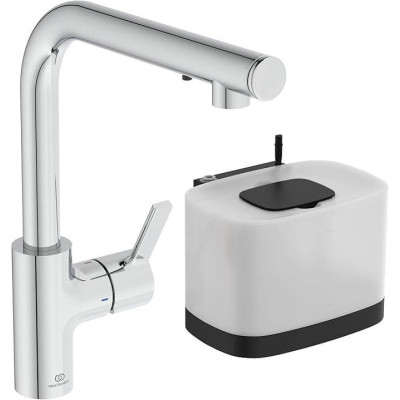 Ideal Standard Gusto virtuvinis maišytuvas su muilo dozatoriumi, pasirinkite spalvą