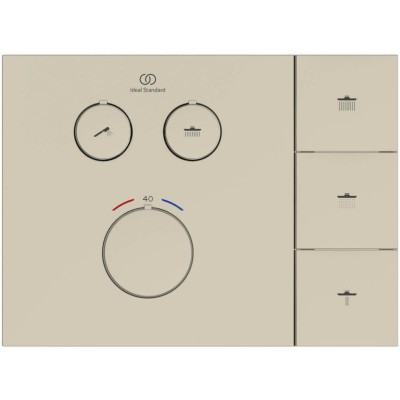 Ideal Standard CeraTherm Navigo Solos potinkinis termostatinis dušo maišytuvas, pasirinkite spalvą