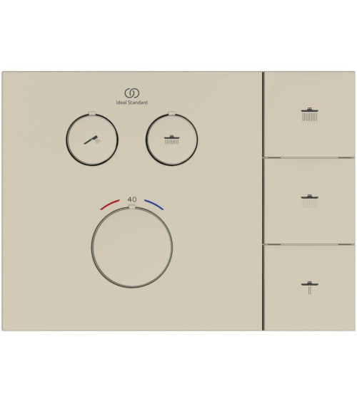 Ideal Standard CeraTherm Navigo Solos potinkinis termostatinis dušo maišytuvas, pasirinkite spalvą