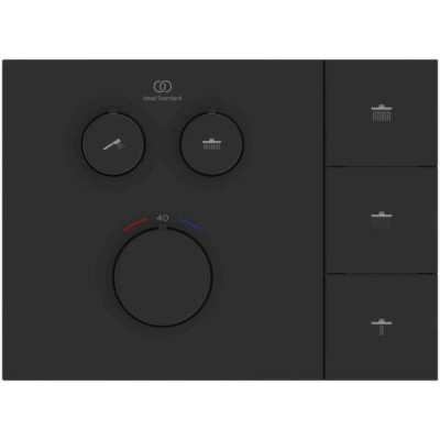 Ideal Standard CeraTherm Navigo Solos potinkinis termostatinis dušo maišytuvas, pasirinkite spalvą