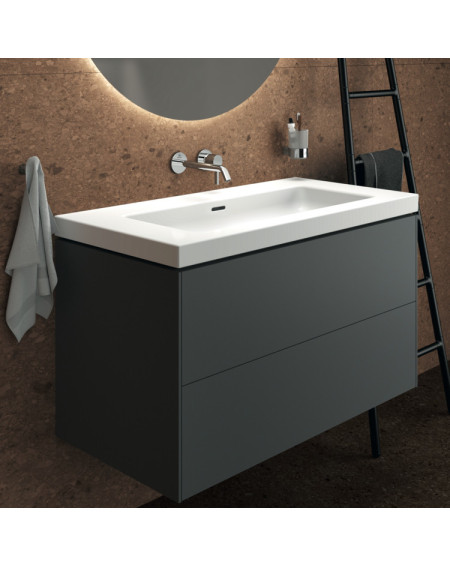Ideal Standard Extra praustuvas 101 cm, be skylės maišytuvui, su perpildymo anga