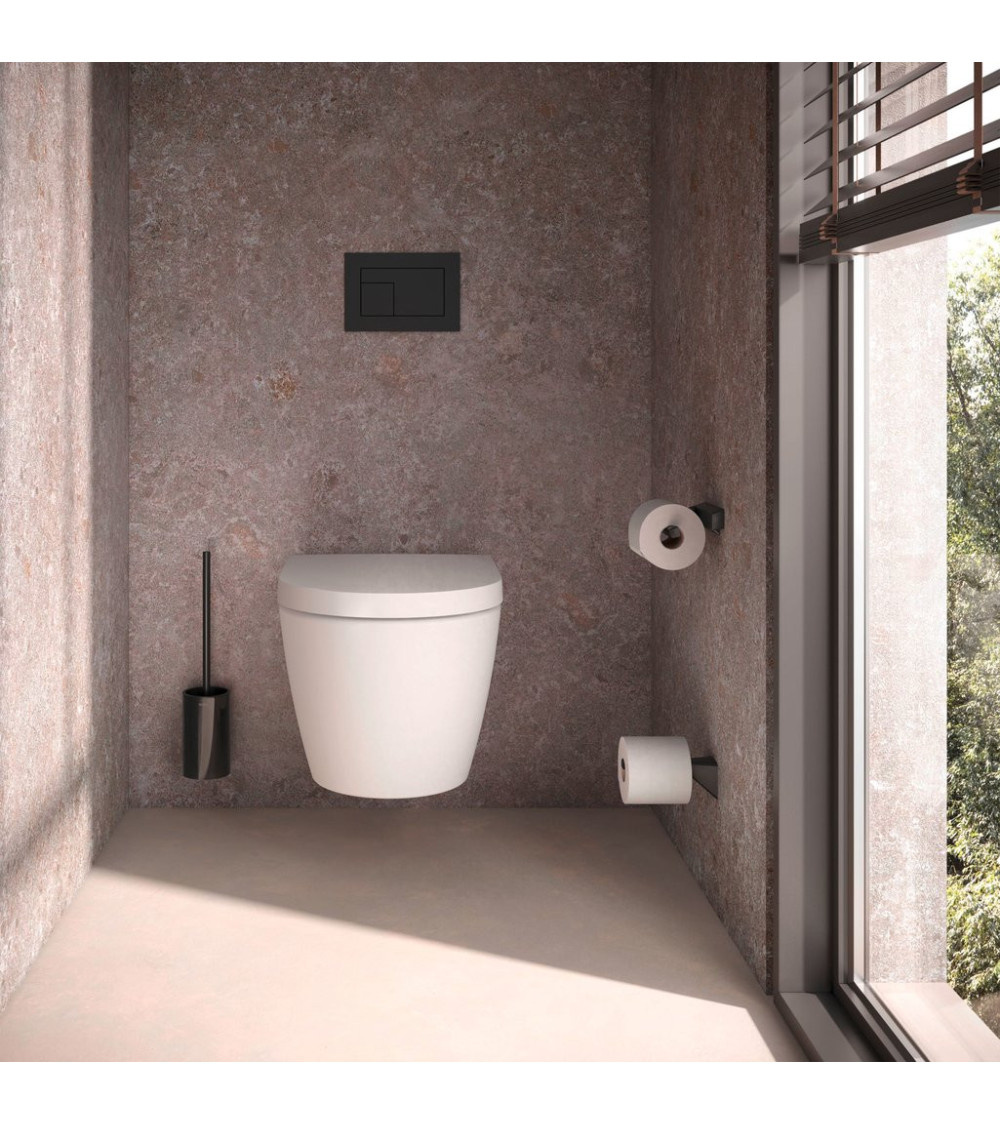 Keuco Aveno tualetinio šepečio komplektas, klijuojamas prie sienos (pasirenkama spalva)