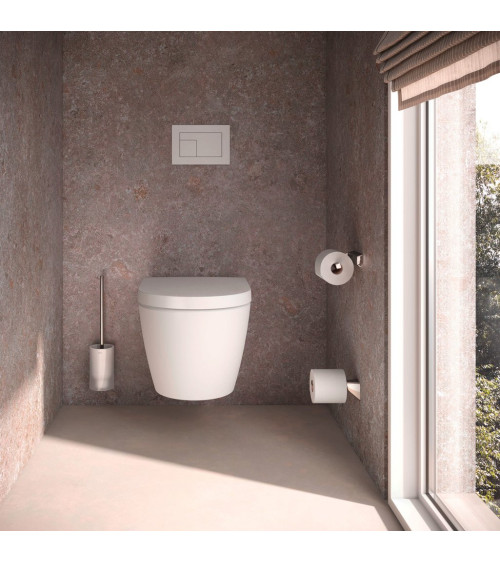 Keuco Aveno tualetinio šepečio komplektas, klijuojamas prie sienos (pasirenkama spalva)