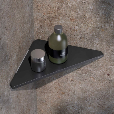 Keuco Aveno kampinė dušo lentynėlė, klijuojama prie sienos (pasirenkama spalva)