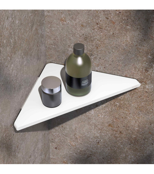 Keuco Aveno kampinė dušo lentynėlė, klijuojama prie sienos (pasirenkama spalva)