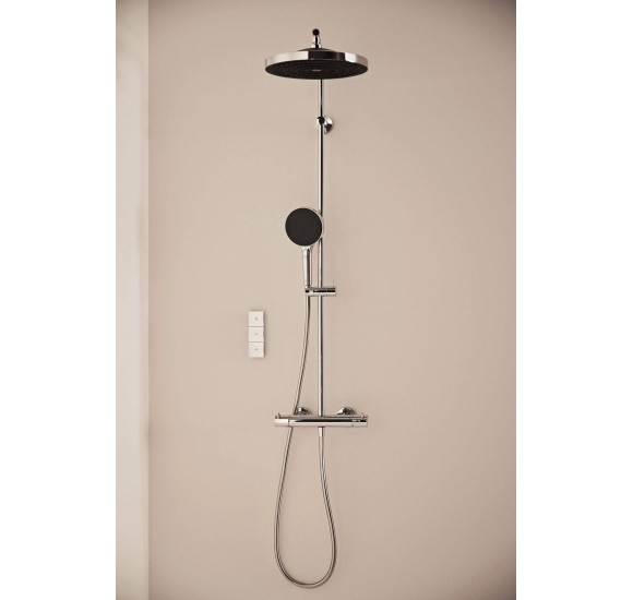 Ideal Standard Ceratherm T125+ virštinkinė termostatinė dušo sistema, pasirinkite spalvą