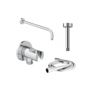 Dušo galvutės, žarnos ir laikikliai